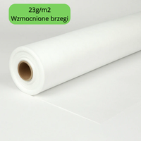 Agrowłóknina Biała P23 wzmocnione brzegi