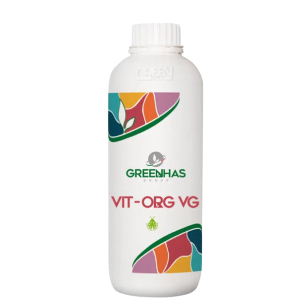 Vit-Org VG Green Has, płynny nawóz organiczny z aminokwasami roślinnymi, 1 l, 5 l i 15 l