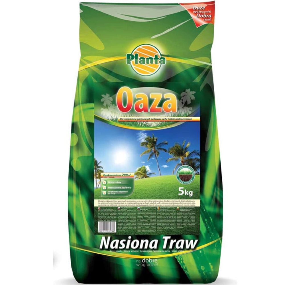 Planta Oaza - Mieszanka Traw na Tereny Suche i Słoneczne