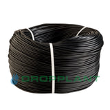 Wężyk PVC Ø 5/3 mm do emiterów patykowych i kroplowników, czarny, Dropplant