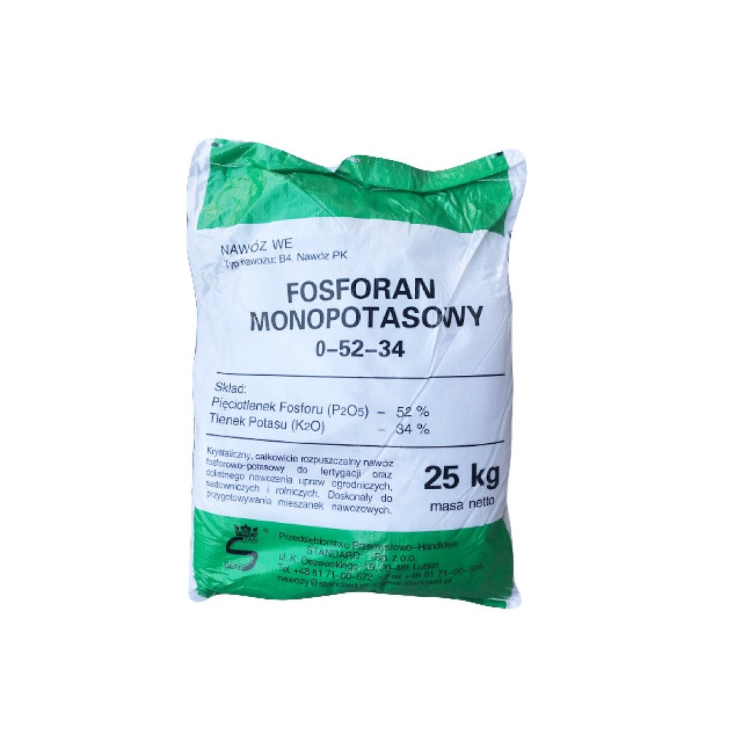 Fosforan monopotasowy MKP 0-52-34, worek 25 kg