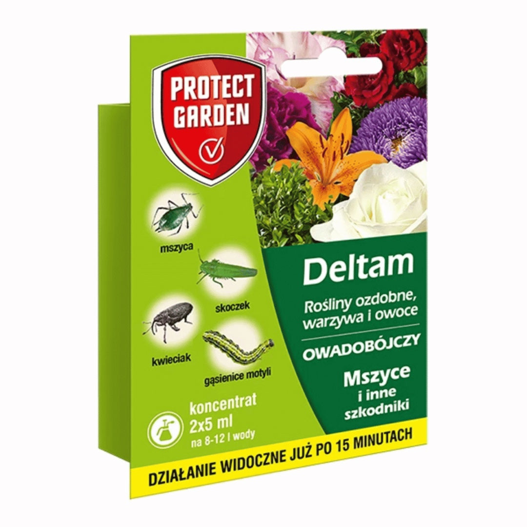 Deltam Ogród 15 EW insektycyd, opakowanie 2 x 5 ml