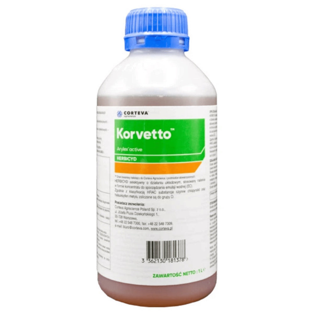 Opakowanie Korvetto 1 l, herbicyd do rzepaku
