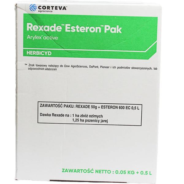 Opakowanie Rexade, herbicyd do zbóż