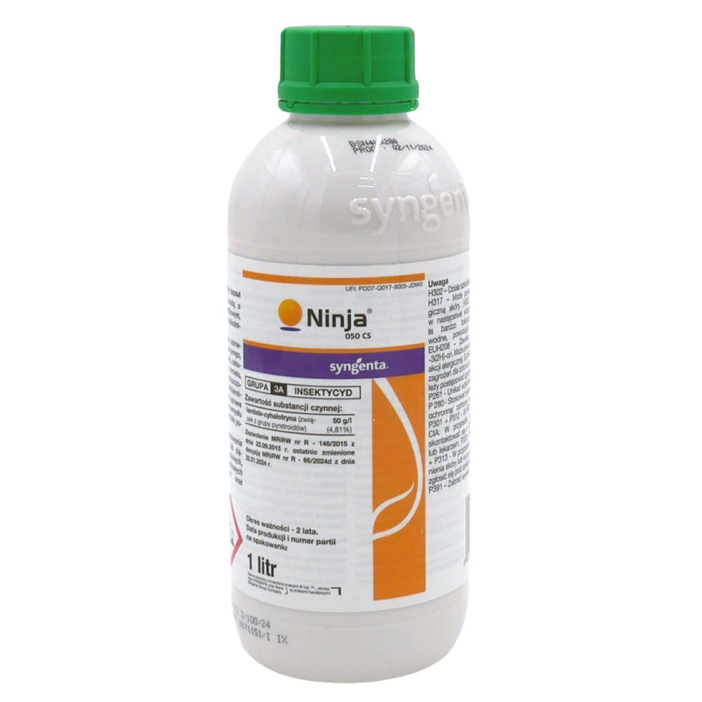 Ninja 050 CS insektycyd Syngenta, butelka 1 l