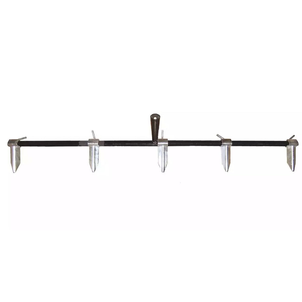 Znacznik ogrodowy KARD, 5 zębów, szerokość 100 cm