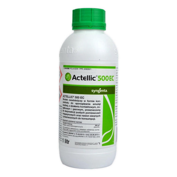 Actellic 500 EC insektycyd Syngenta, butelka 1 l