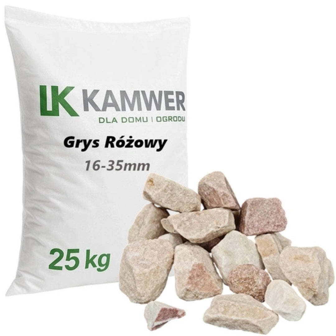 Grys różowy 16-35 mm, worek 25 kg