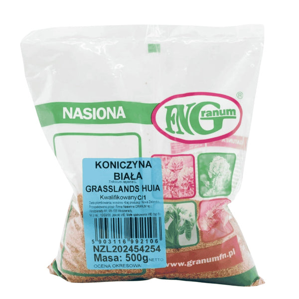 Koniczyna biała Haifa C/1, nasiona na poplon, opakowanie 0,5 kg
