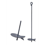 Kotwa sadownicza wkręcana, okrągła, długość 100 cm, 19 i 24 cm