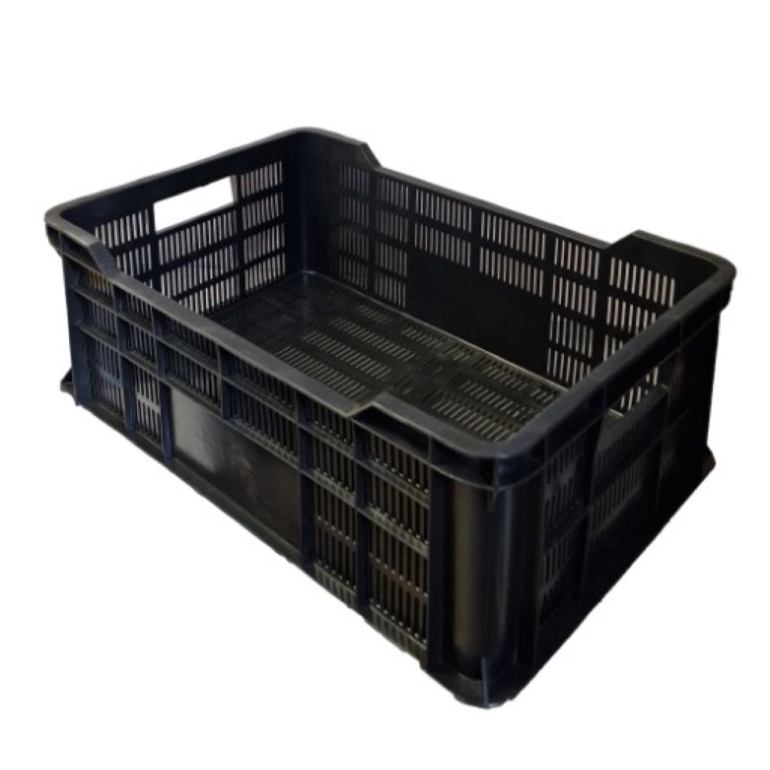 Skrzynka plastikowa na owoce i warzywa 60 x 40 x 20 cm, do 15 kg