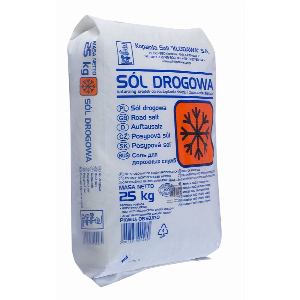 Sól drogowa, worek 25 kg