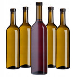 Butelki szklane 0,75 l na wino i sok