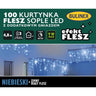 Kurtynka LED sople z fleszem, 100 i 200 diod, do wnętrz i na zewnątrz