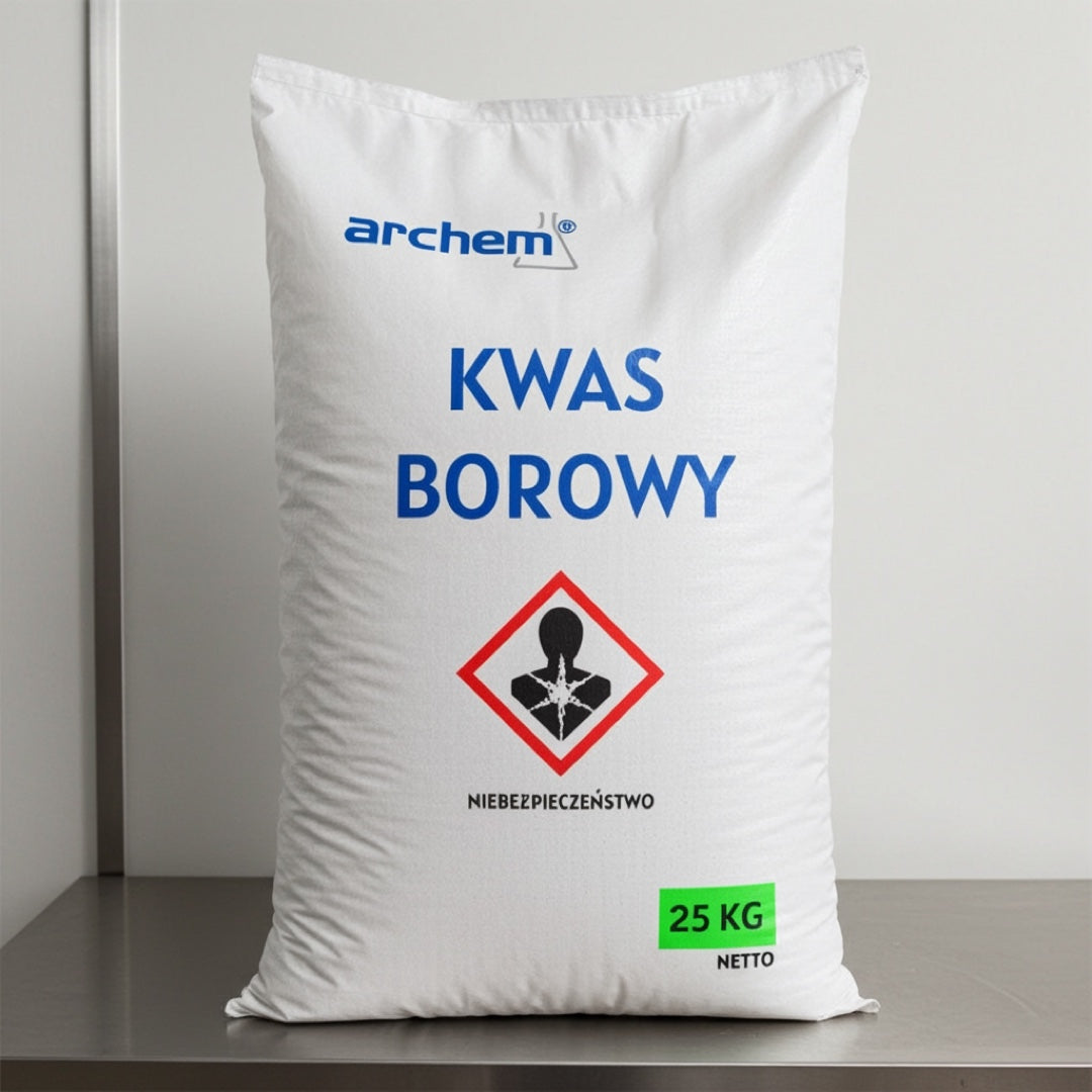 Kwas borowy, worek 25 kg