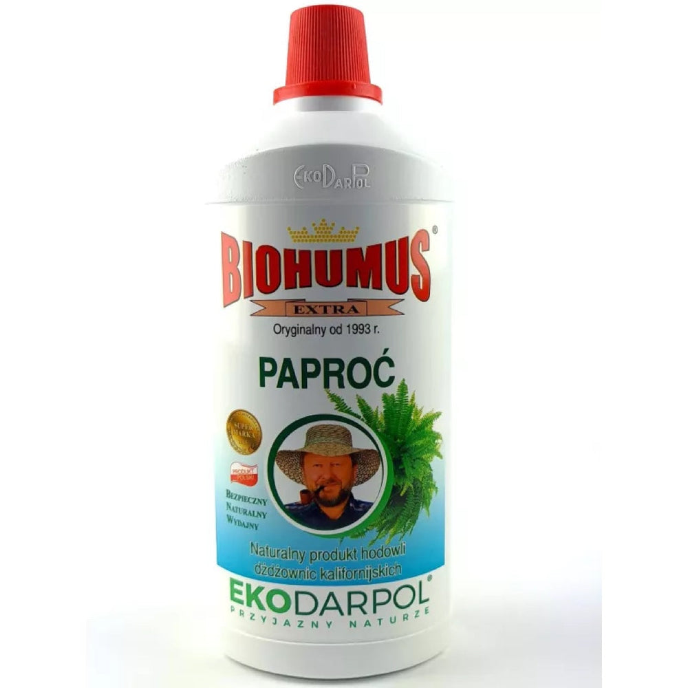 Biohumus Extra Paproć EkoDarPol, nawóz płynny 1 l