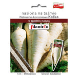 Pietruszka korzeniowa Kaśka PlantiCo, nasiona na taśmie z nawozem, 5 m