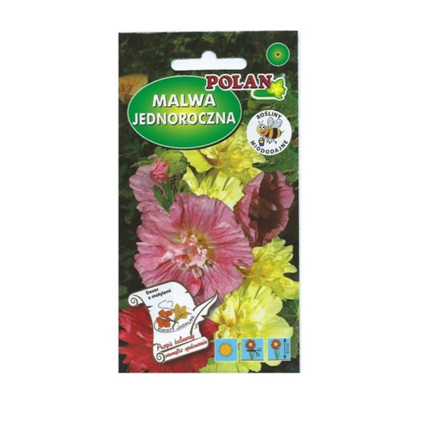 Malwa ogrodowa Majorette Polan, nasiona kwiatów, 1 g