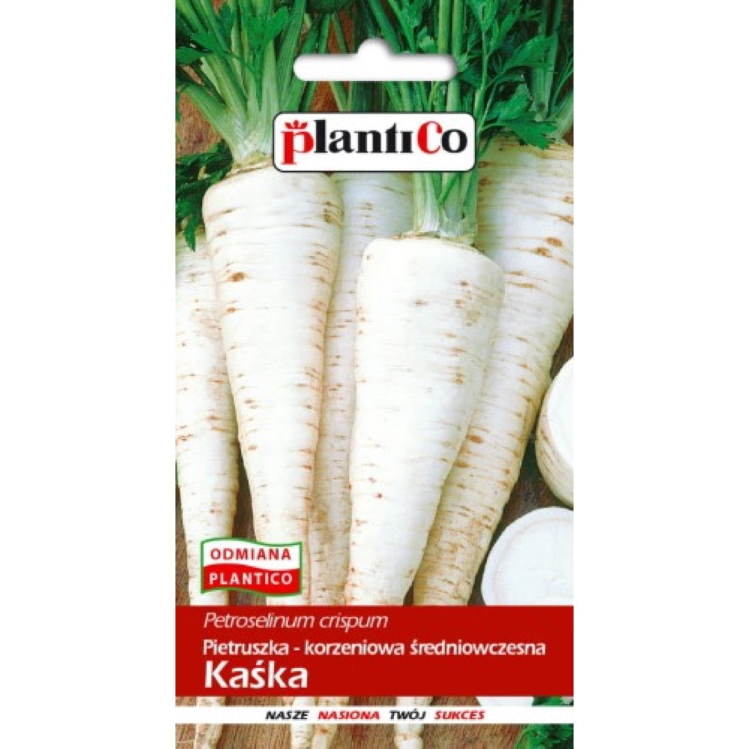 Opakowanie nasion: Pietruszka korzeniowa Kaśka, PlantiCo