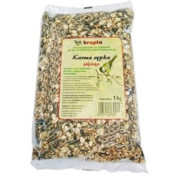 Karma sypka dla sikorek Bropta, opakowanie 1 kg