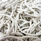Gumki recepturki białe, fi 30 x 1,5 mm, 1 kg