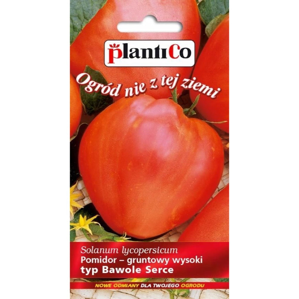 Pomidor gruntowy wysoki Oxheart bawole serce PlantiCo, opakowanie nasion 0,2 g