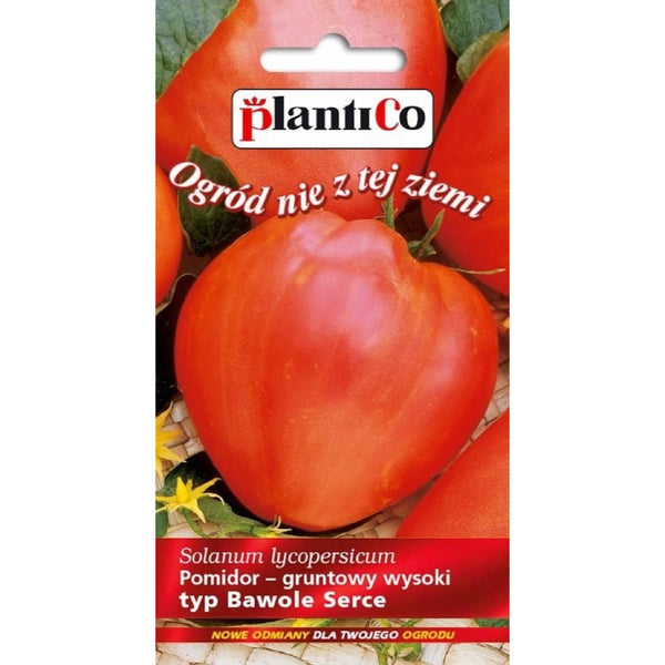 Pomidor gruntowy wysoki Oxheart bawole serce PlantiCo, opakowanie nasion 0,2 g