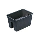 Doniczka Ratolla Square DRLB400 Prosperplast, antracyt