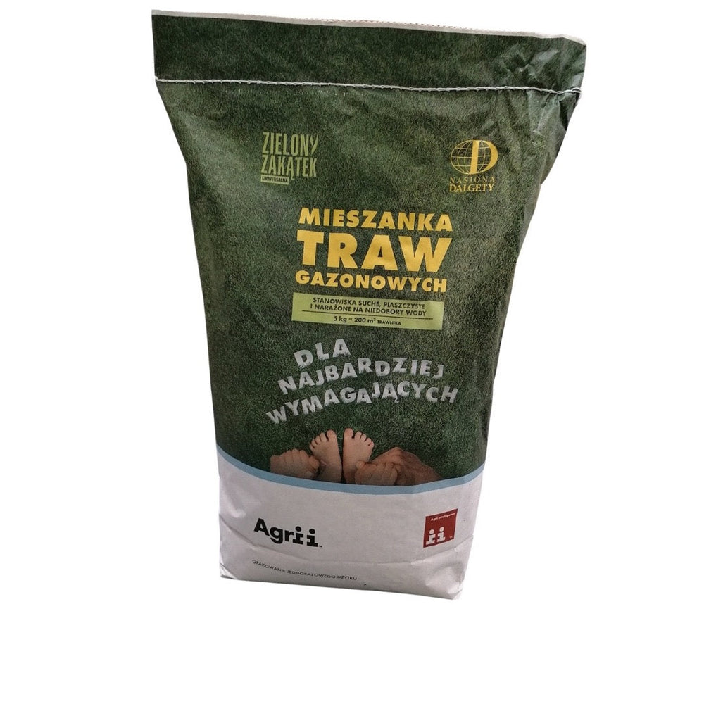 Mieszanka traw gazonowych Zielony Zakątek Uniwersalna, worek 5 kg