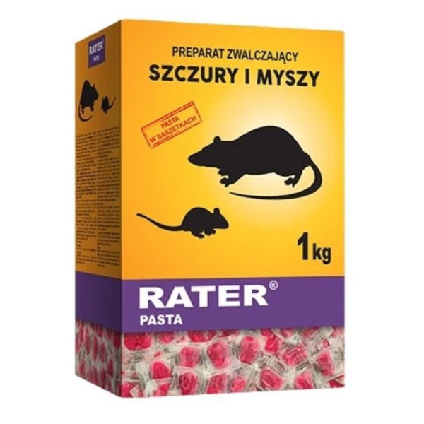 Rater pasta na myszy i szczury, opakowanie 1 kg