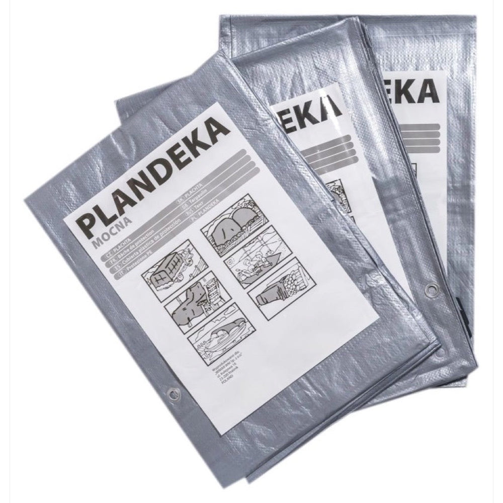Plandeka srebrna 110 g/m2