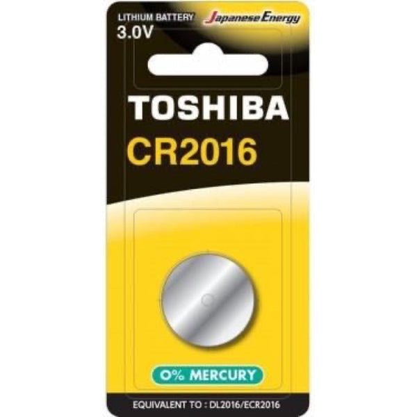 Bateria litowa Toshiba CR2016 3 V, blister
