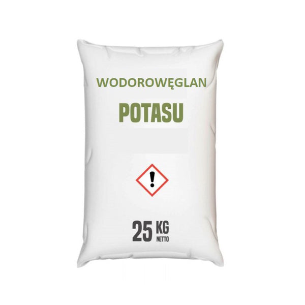 Wodorowęglan potasu, worek 25 kg