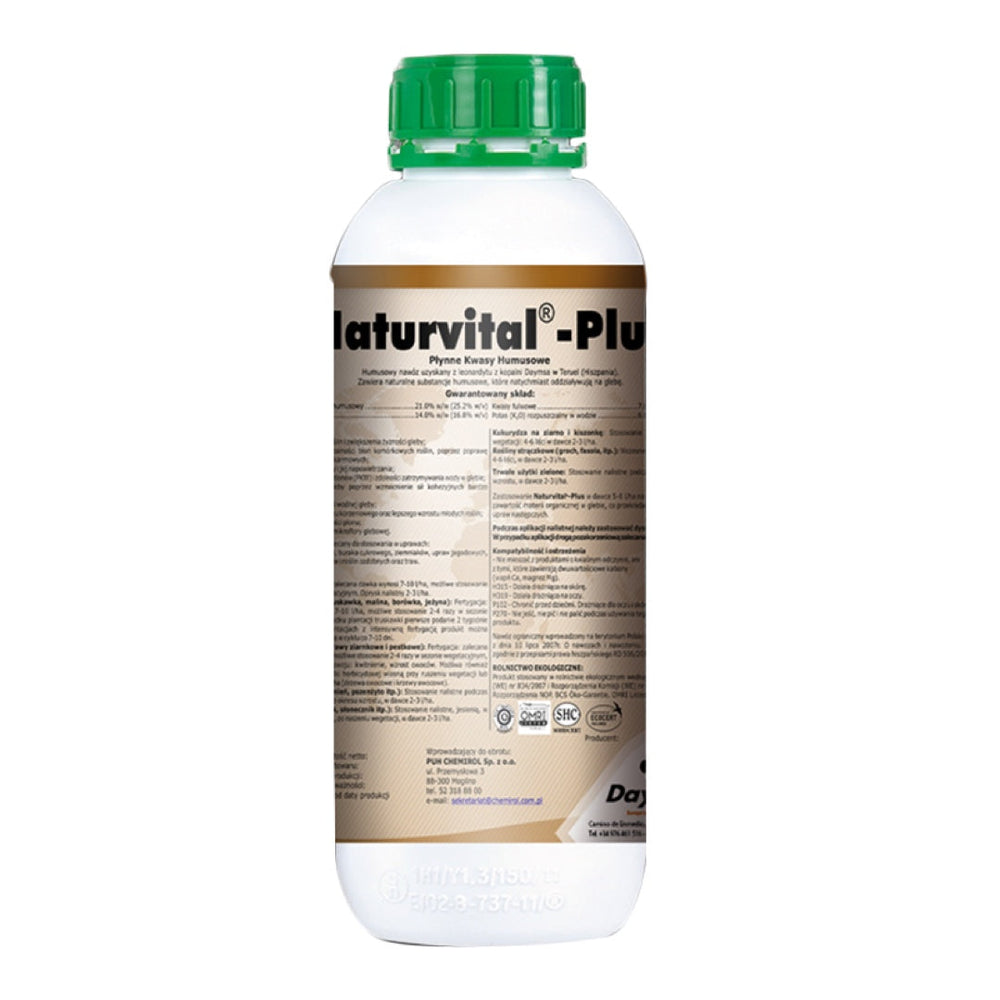 Naturvital Plus nawóz humusowy w płynie, butelka 1 l