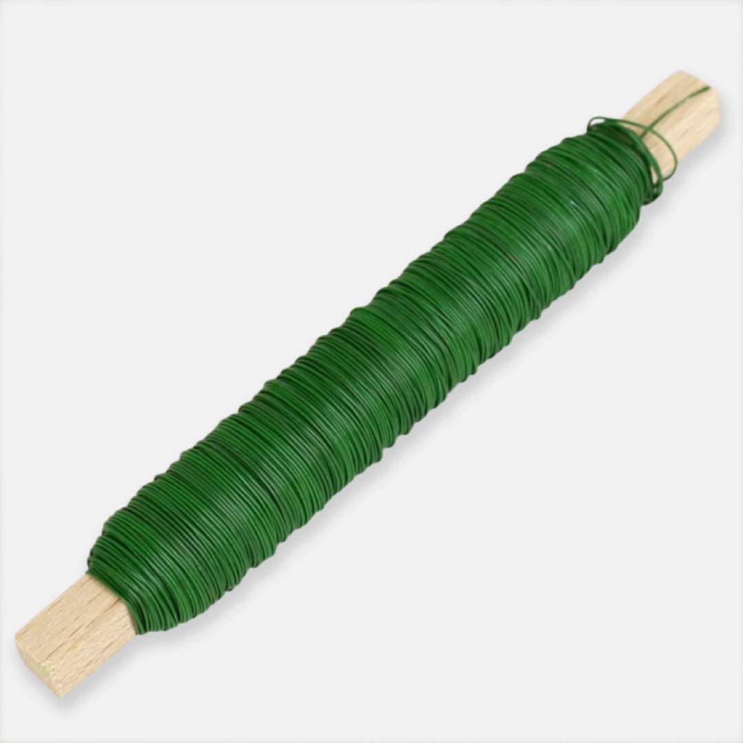 Drut florystyczny zielony, 0,5 mm i 0,7 mm