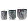 Donica ceramiczna Mondex Neva Marble, szara