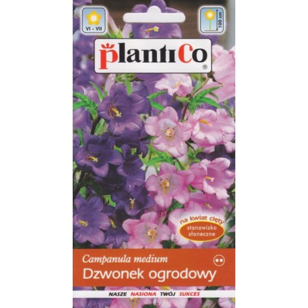 Saszetka nasion Dzwonek ogrodowy mix PlantiCo