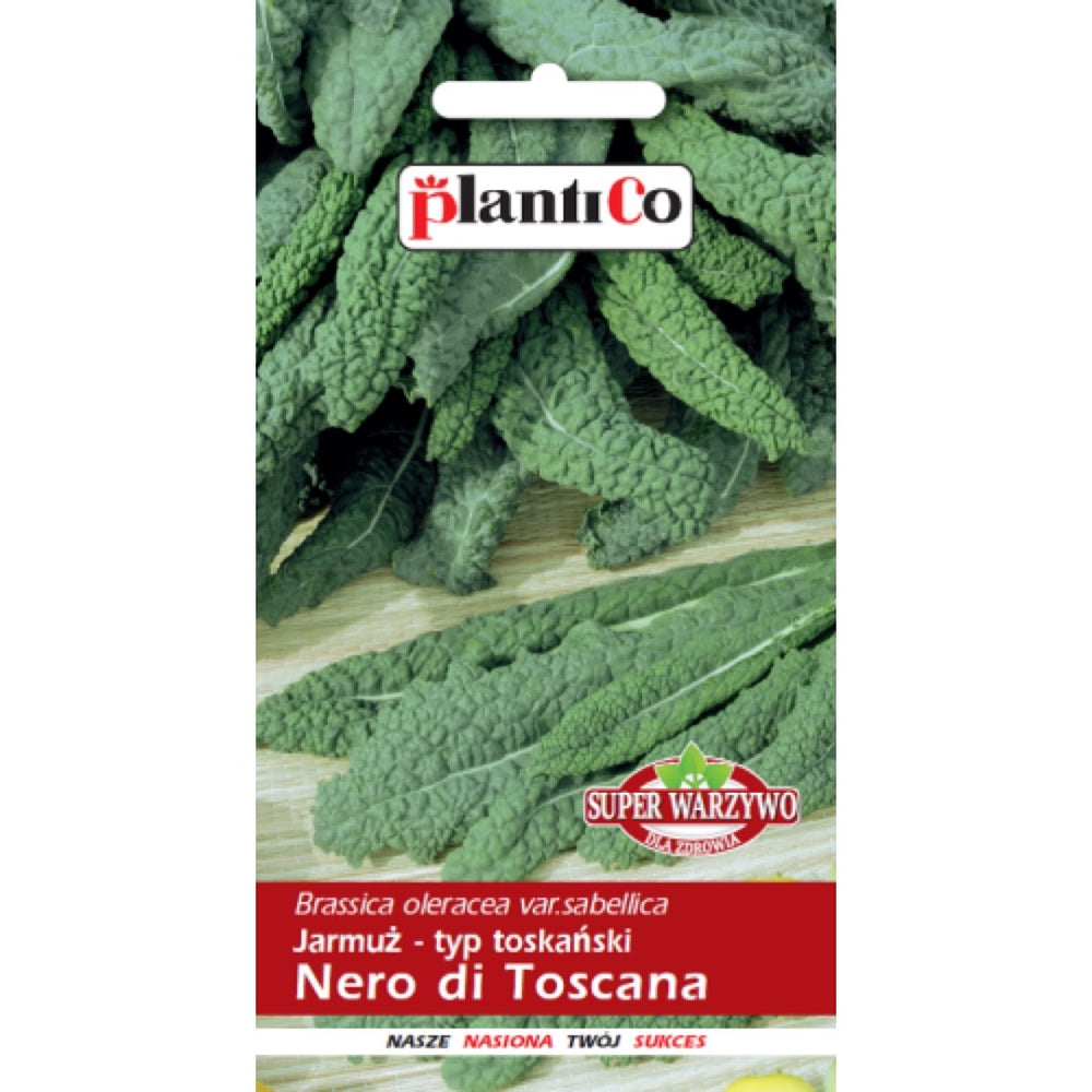 Saszetka nasion jarmużu Nero di Toscana PlantiCo