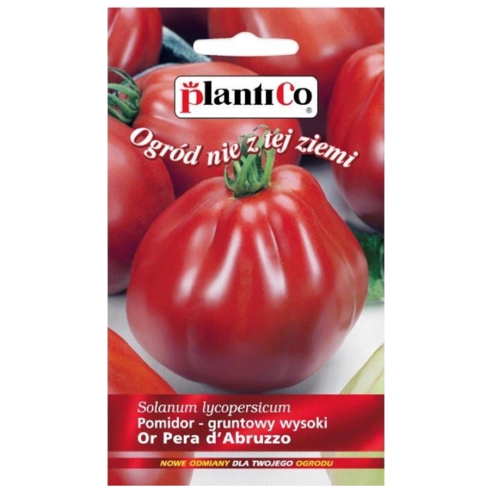 Saszetka nasion pomidora gruntowego wysokiego Or Pera d'Abruzzo PlantiCo, 0,2 g