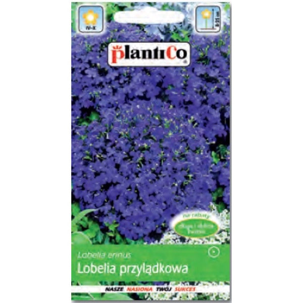 Saszetka nasion lobelii przylądkowej niebieskiej (Arletka) PlantiCo