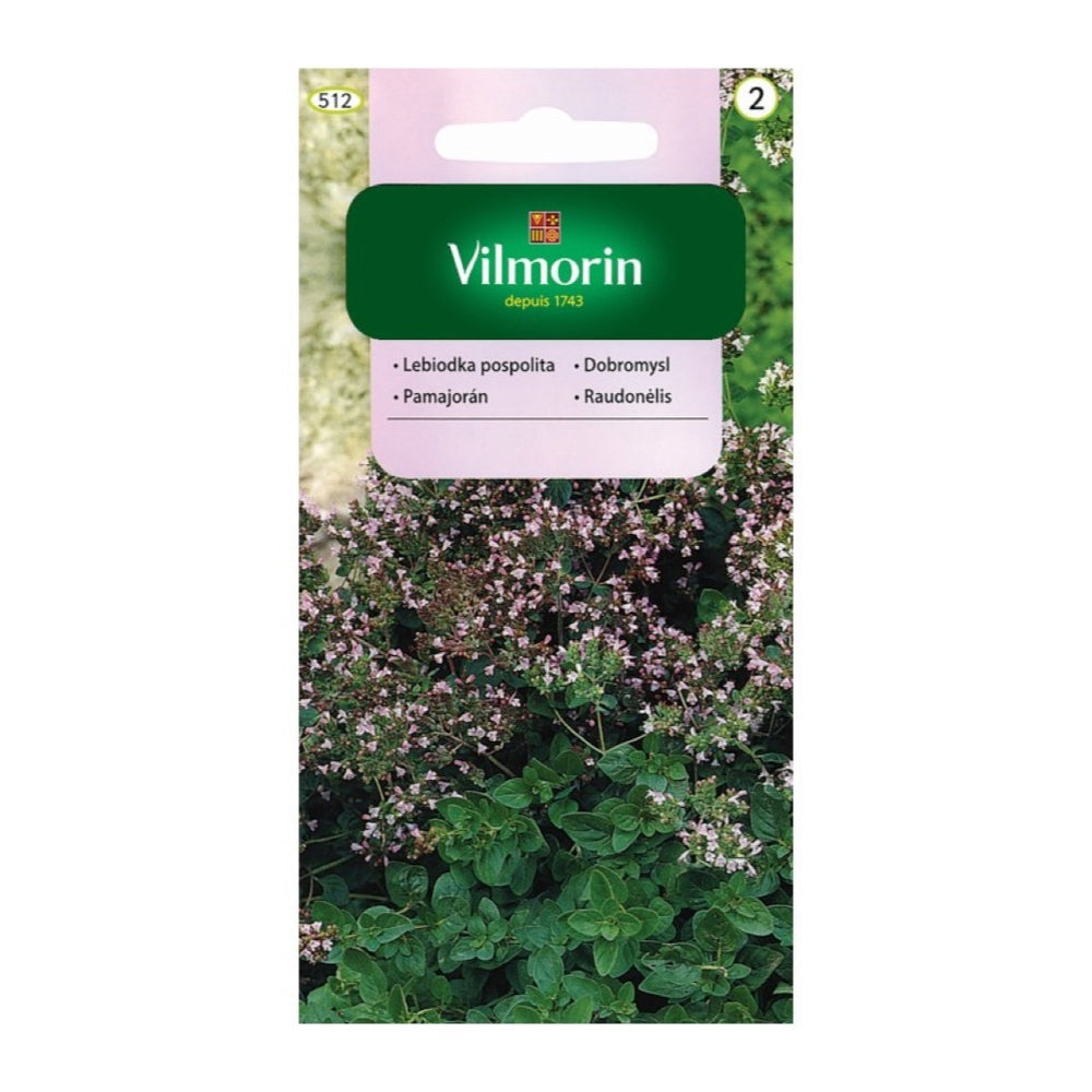 Opakowanie nasion lebiodka pospolita (oregano) Vilmorin, 0,1 g