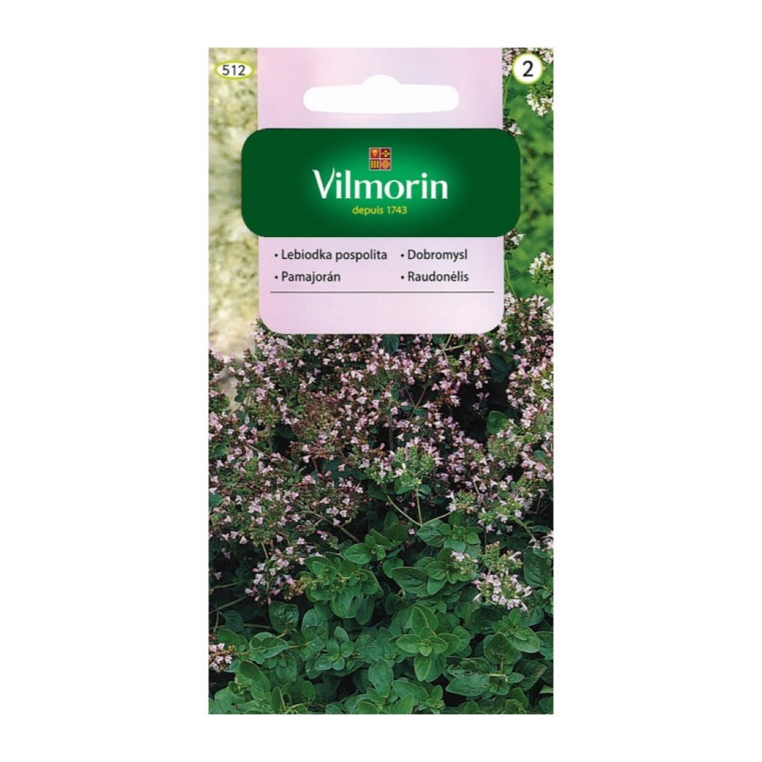 Opakowanie nasion lebiodka pospolita (oregano) Vilmorin, 0,1 g