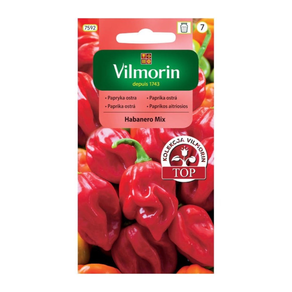 Opakowanie nasion papryka ostra habanero mix Vilmorin, 0,5 g