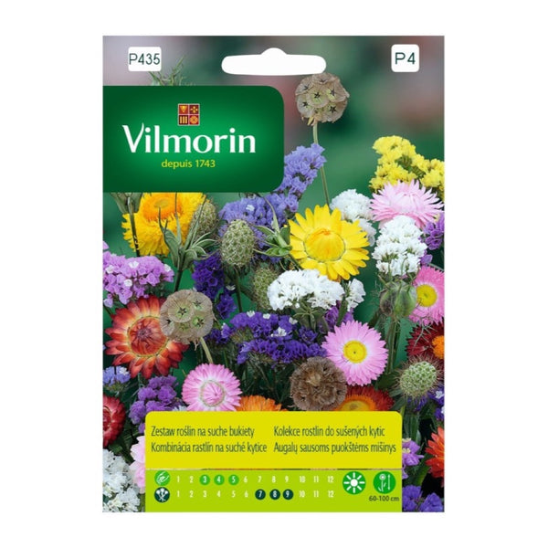 Opakowanie nasion zestaw roślin na suche bukiety Vilmorin, 2 g