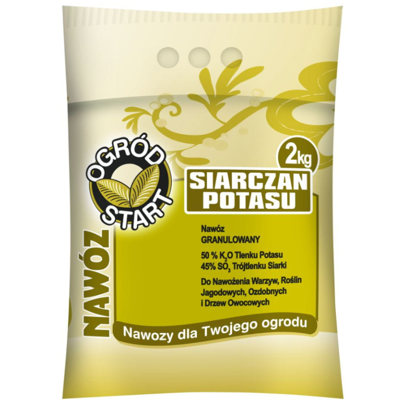 Siarczan potasu granulowany 2 kg Ogród - Start