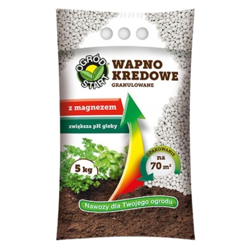 Wapno kredowe granulowane 5 kg Ogród - Start