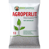 Worek 1 l perlitu Agroperlit Ekodarpol na białym tle