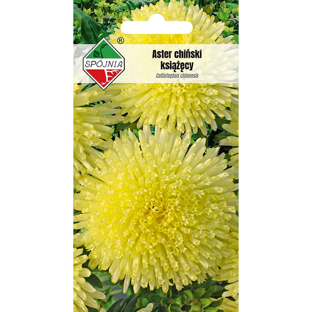 Saszetka nasion astra chińskiego książęcego żółtego PlantiCo, 1 g