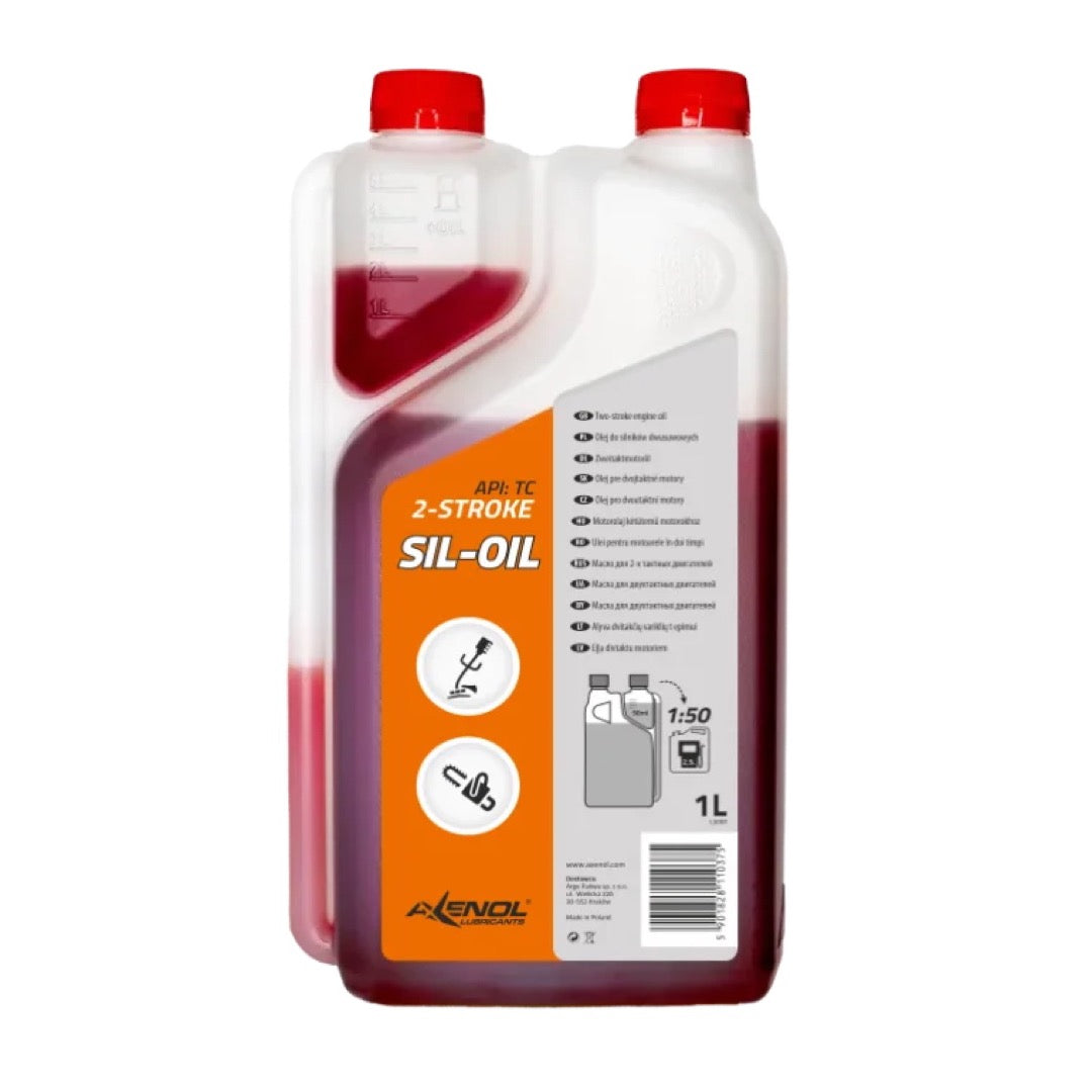Butelka oleju dwusuwowego Axenol Sil-Oil TC