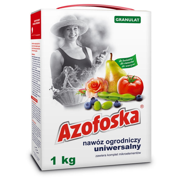 Karton nawozu Azofoska granulowana 1 kg